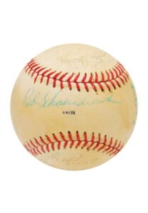 1975 St. Louis Cardinals Team-Signed Baseball