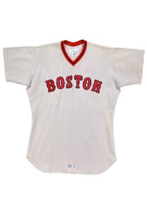 1975 Tony Conigliaro Boston Red Sox Game-Used Road Jersey