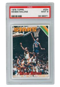 1975 Topps Moses Malone #254