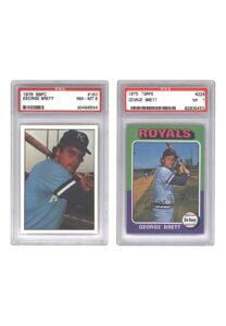 1975 Topps & SSPC George Brett #228 & #167