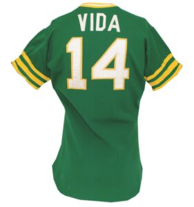 1975 Vida Blue Oakland Athletics Game-Used Alternate Jersey