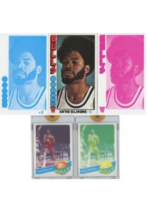 1976 & 1979-80 Artis Gilmore Topps Basketball Proof Card Sets