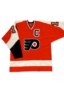 1976-77 Bobby Clarke Philadelphia Flyers Game-Used Jersey