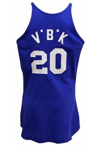 1976-77 Jan van Breda Kolff New York Nets Game-Used Jersey