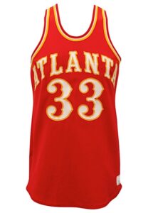 1976-77 Truck Robinson Atlanta Hawks Game-Used Road Jersey