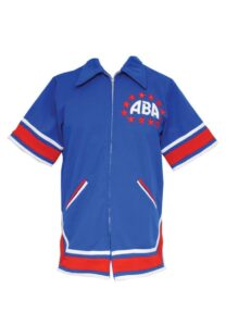 1976 Bernie Lareau ABA Tour of Japan Worn Warm-Up Suit