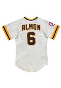 1976 Bill Almon SD Padres Game-Used Home Jersey