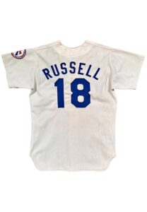 1976 Bill Russell LA Dodgers Game-Used & Signed Jersey