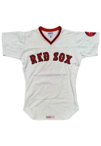 1976 Carl Yastrzemski Boston Red Sox Game-Issued Jersey