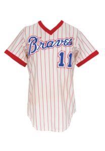 1976 Darrell Evans Atlanta Braves Game-Used Home Jersey