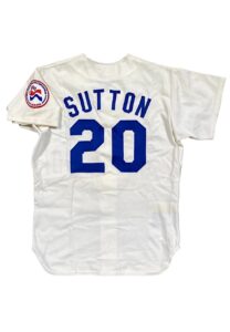 1976 Don Sutton LA Dodgers Game-Used Home Jersey