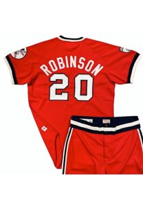 1976 Frank Robinson Cleveland Indians Player/Manager Game-Used Uniform