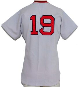 1976 Fred Lynn Boston Red Sox Game-Used Road Jersey