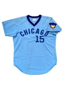 1976 George Mitterwald Chicago Cubs Game-Used Home Jersey