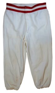 1976 Johnny Bench Cincinnati Reds Game-Used Home Pants