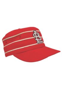 1976 Lou Brock St. Louis Cardinals Game-Used and Autographed Cap