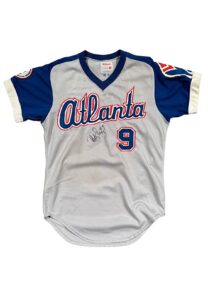 1976 Marty Perez Atlanta Braves Game-Used & Jersey