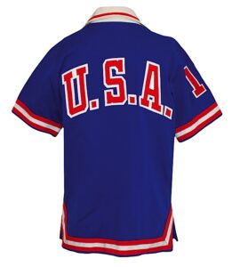 1976 Mike “Tate” Armstrong USA Olympic Basketball Worn Warm-Up Uniform