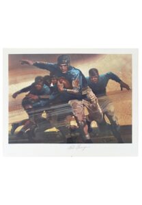 1976 Red Grange Single-Signed Sports Illustrated “Living Legends” LE Print