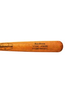 1976 Reggie Jackson Baltimore Orioles Game-Used & Autographed Bat