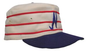 1976 Rick Rhoden All-Star Game-Used Pillbox Cap from the Collection of Rick Rhoden