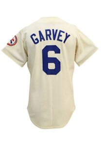 1976 Steve Garvey Los Angeles Dodgers Game-Used Home Jersey