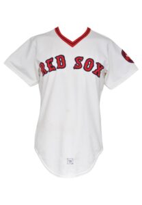 1976 Tim Blackwell Boston Red Sox Team-Issued Home Jersey