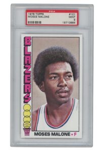 1976 Topps Moses Malone #101