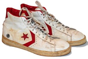 1976 USA Olympic Basketball Gold Medal Winning Team Game-Used & Autographed Sneakers