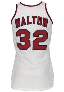 1977-78 Bill Walton Portland Trailblazers Game-Used Home Jersey