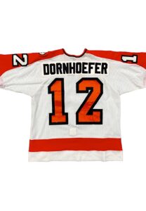 1977-78 Gary Dornhoefer Philadelphia Flyers Game-Used & Signed Jersey