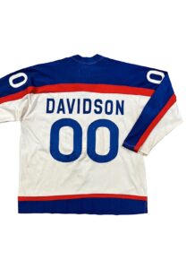 1977-78 John Davidson NY Rangers Game-Used Jersey