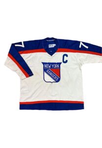 1977-78 Phil Esposito NY Rangers Game-Used Jersey