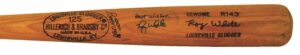 1977-78 Roy White NY Yankees Game-Used & Autographed Bat