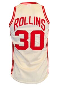 1977-78 Tree Rollins Atlanta Hawks Game-Used Rookie Home Jersey