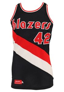 1977-78 Wally Walker Portland Trail Blazers Game-Used Road Uniform