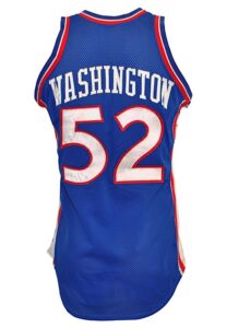 1977-78 Wilson Washington Philadelphia 76ers Game-Used Road Jersey