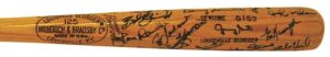 1977-79 Jerry Grote Game Bat Signed by the 1977 New York Mets