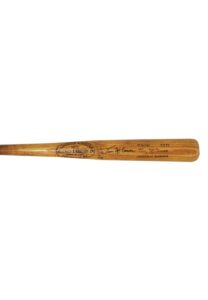 1977-79 Tim McCarver Philadelphia Phillies Game-Used & Autographed Bat