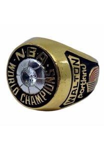 1977 Bill Walton Portland Trail Blazers NBA Championship Salesman Sample Ring