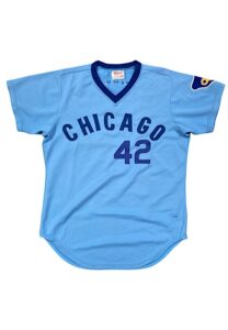 1977 Bruce Sutter Chicago Cubs Game-Used Jersey