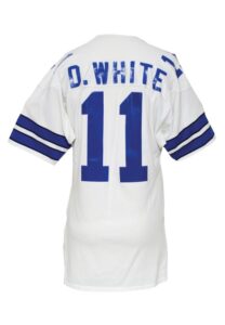 1977 Danny White Dallas Cowboys Game-Used Home Jersey