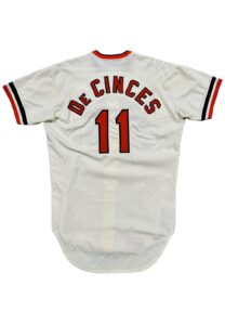 1977 Doug DeCinces Baltimore Orioles Game-Used & Autographed Jersey