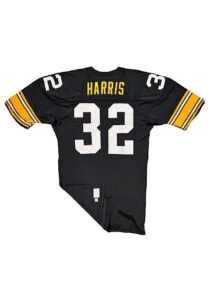 1977 Franco Harris Pittsburgh Steelers Game-Used Home Jersey