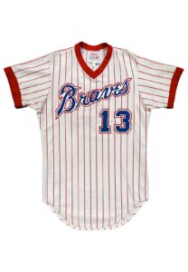 1977 Jerry Royster Atlanta Braves Game-Used Home Jersey