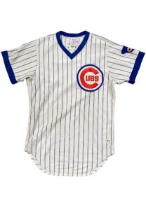 1977 Steve Swisher Chicago Cubs Game-Used Jersey