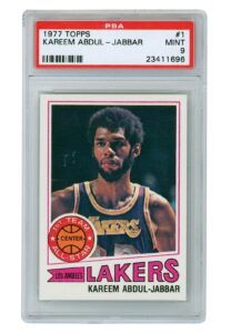 1977 Topps Kareem Abdul-Jabbar #1