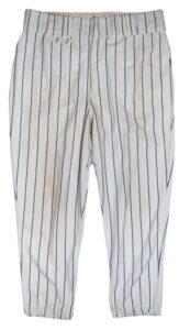 1977 Yogi Berra NY Yankees Coaches Worn Home Pants