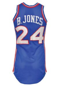 1978-79 Bobby Jones Philadelphia 76ers Game-Used Road Jersey (Photomatch • First 76ers Shirt)