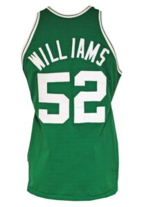 1978-79 Earl Williams Boston Celtics Game-Used Road Jersey 